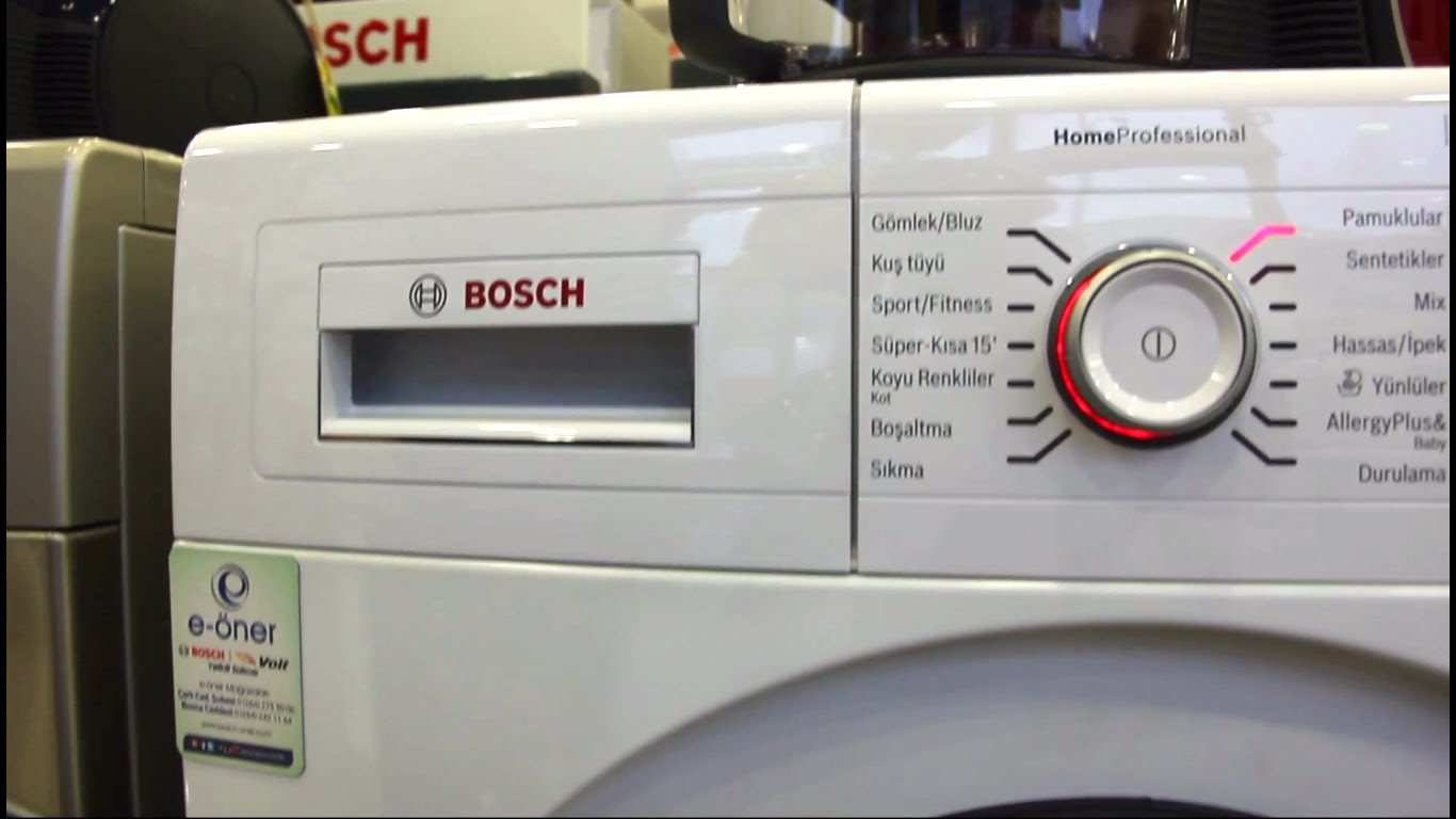 Bosch Çamaşır Makinesi E12 Arıza Kodu